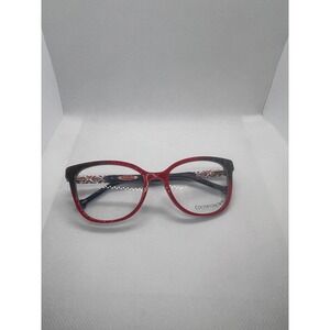 Coco Song Something Cool CV255 Red Blue Cat Eye Eyeglass Frames 53-18-135